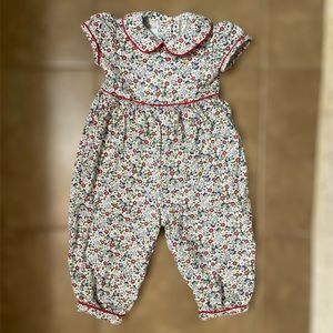 Little English Floral Romper 18 Months